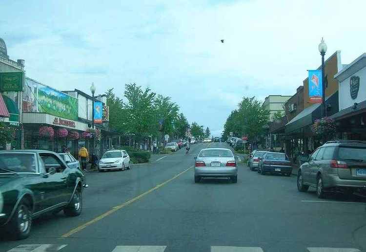Courtenay on Vancouver Island