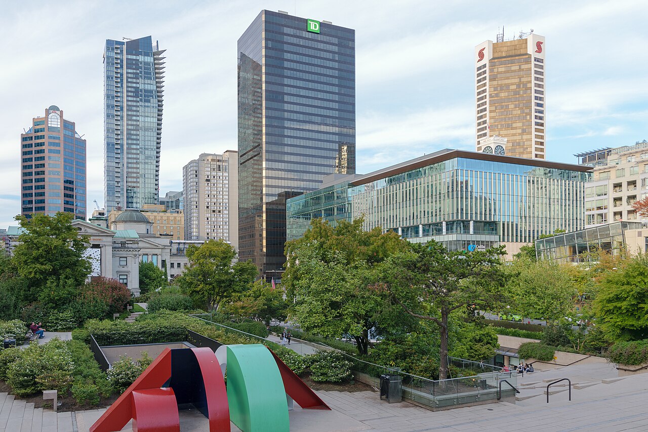 Downtown Vancouver skyline