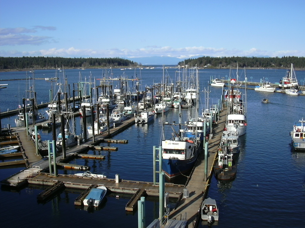 Local streets in Old City Quarter Nanaimo