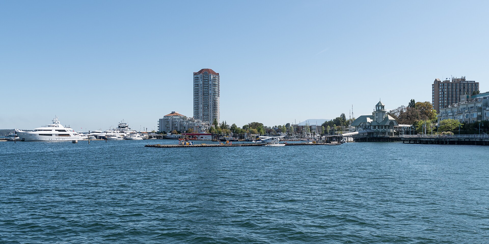 Nanaimo harbour on Vancouver Island