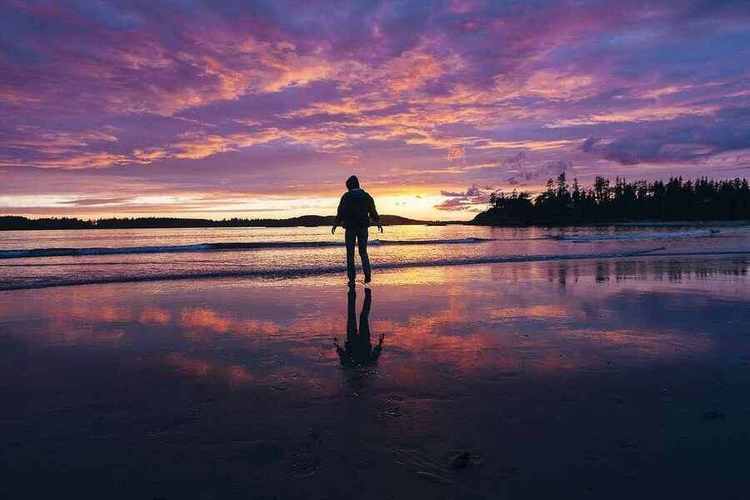 Homes and scenery in Tofino
